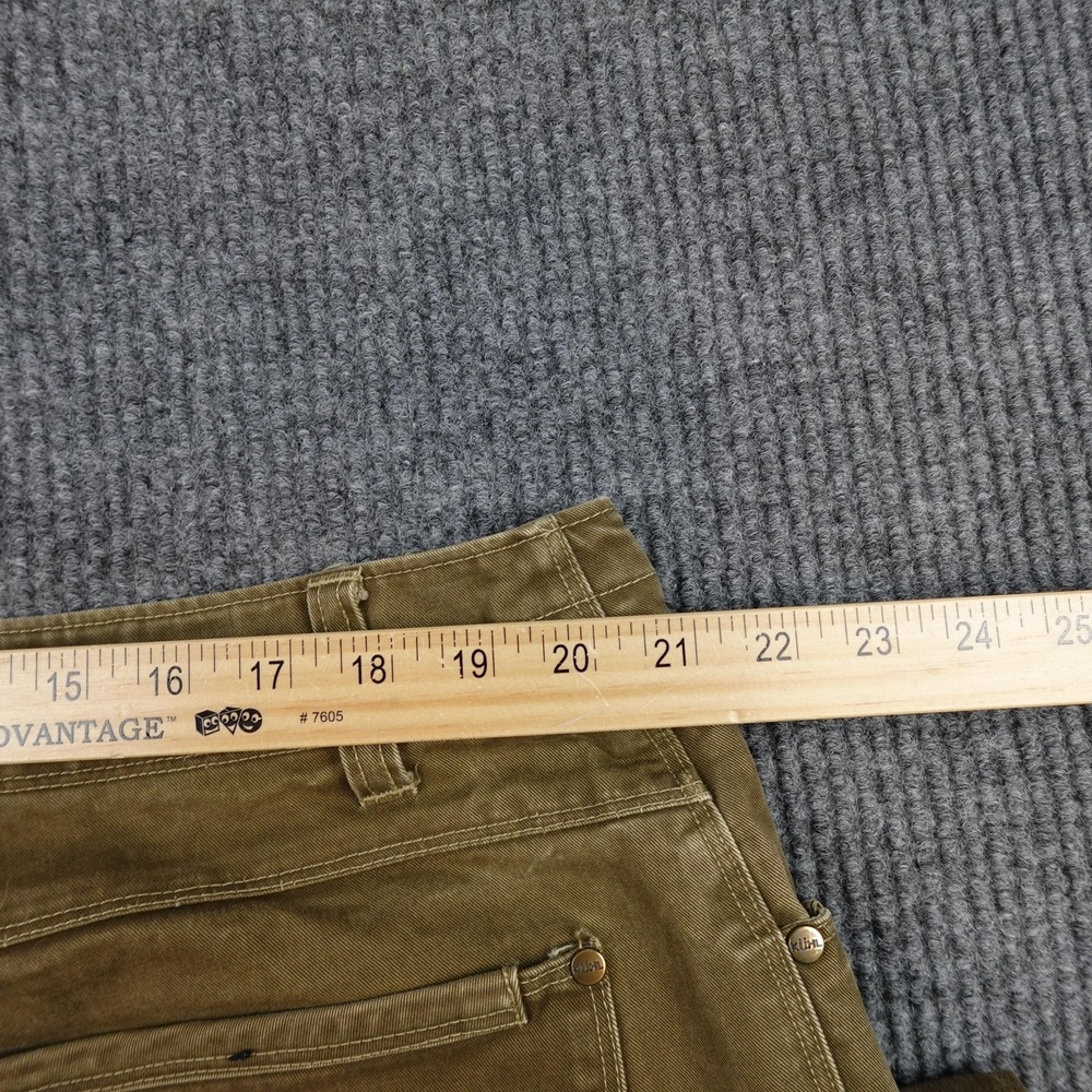 Kuhl Rydr Pants Mens 40x32 Brown Canvas Vintage Patina Dye Workwear Outdoor - Picture 8 of 9
